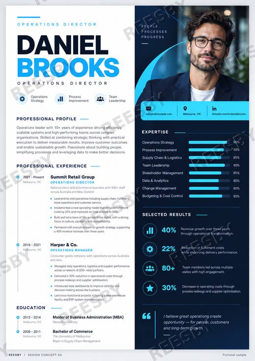 Reesby premium CV design