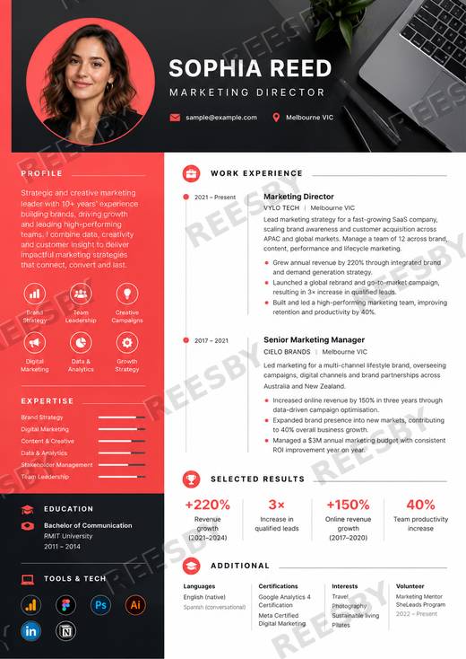 Reesby premium CV design